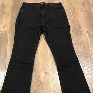 Bootcut Women’s Riders by Lee Black Jeans Sz 14P